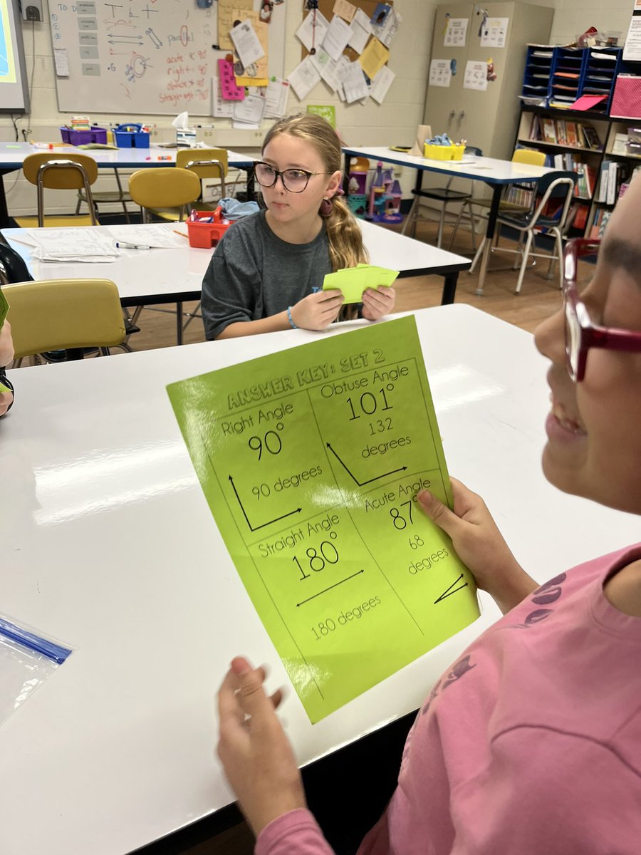 BelkoferMrs's tweet photo. Angles all around! Angle spoons game and protractor war for our Friday stations! https://t.co/qJ0ElOIcWL