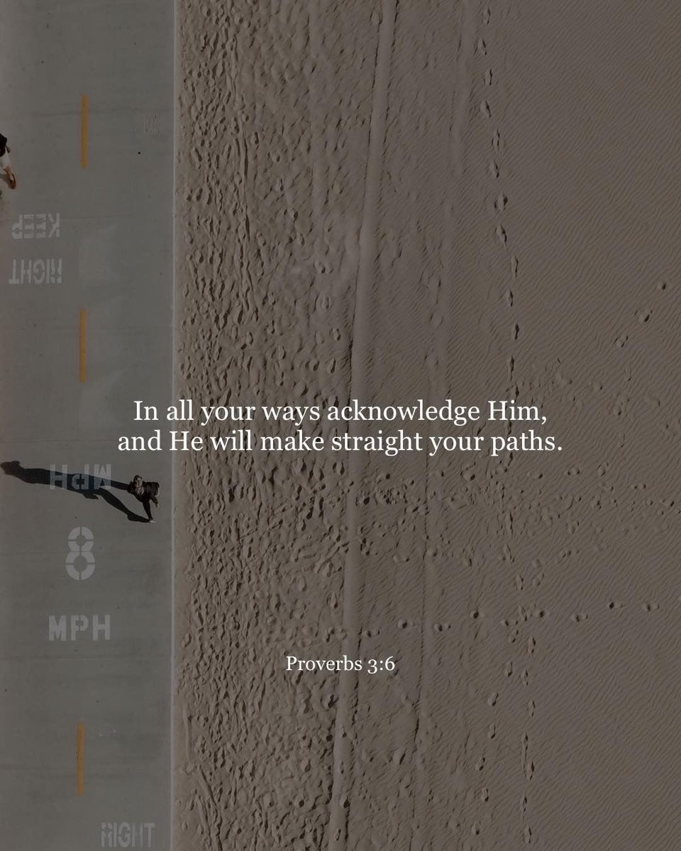YouVersion's tweet photo. In all your ways acknowledge him, and he will make straight your paths. -Proverbs 3:6 #HolyBible #Bible #blessed #Christian #truth #Scripture https://t.co/UVzkIXJec3