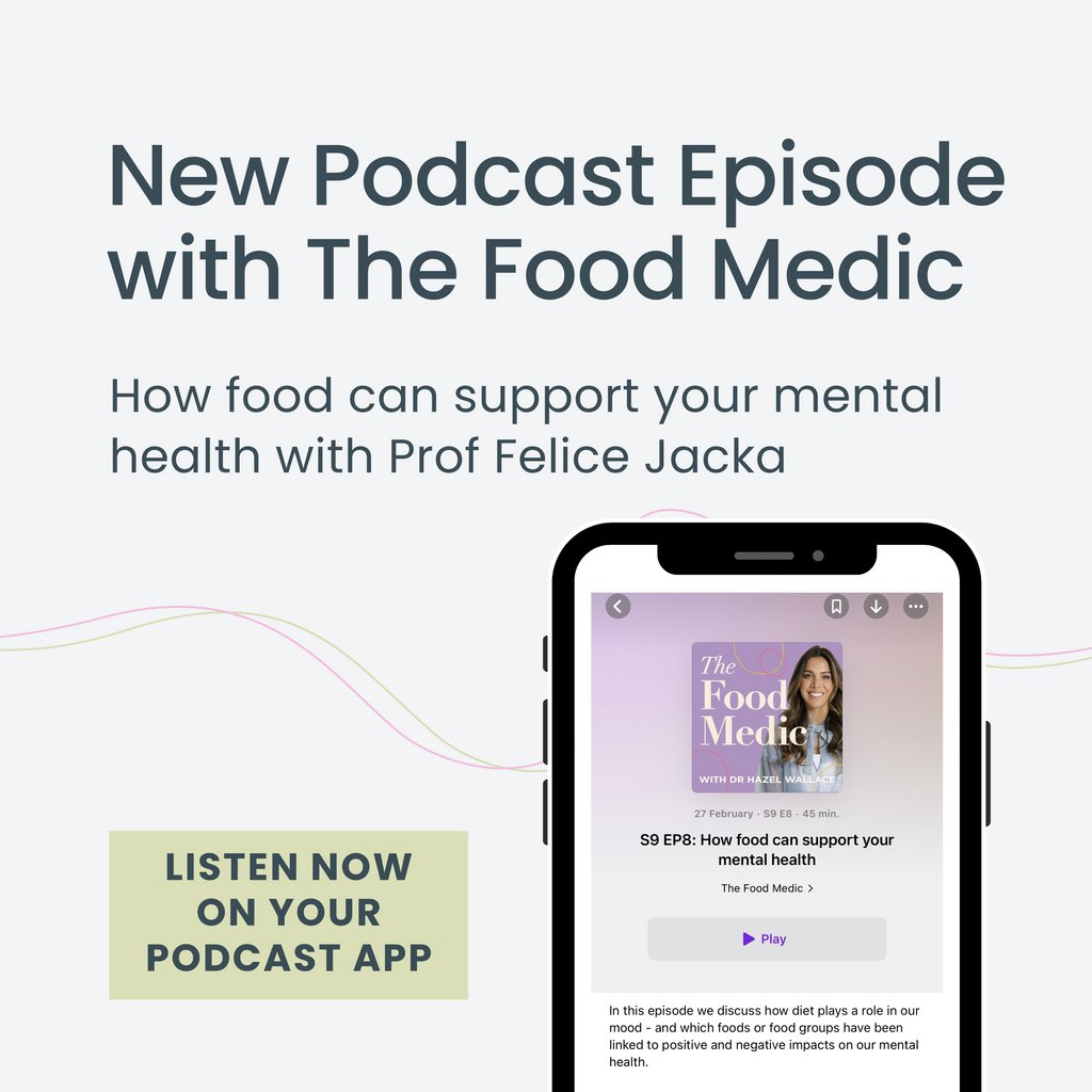 New podcast episode with @thefoodmedic and @FeliceJacka!

You can listen to the episode on your podcast app - Season 9 Episode 8 of “The Food Medic”. Or click here: spreaker.com/user/10484366/…