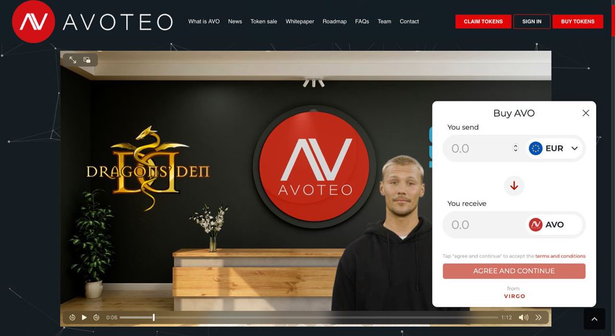 Dear Avonauts, we added a new widget on avoteo.io 

An uncomplicated way to buy AVO token using over 150 cryptocurrencies and several fiat currencies.

We also added a new explanation video on our website. 

#buyavo #avotoken #virgowallet