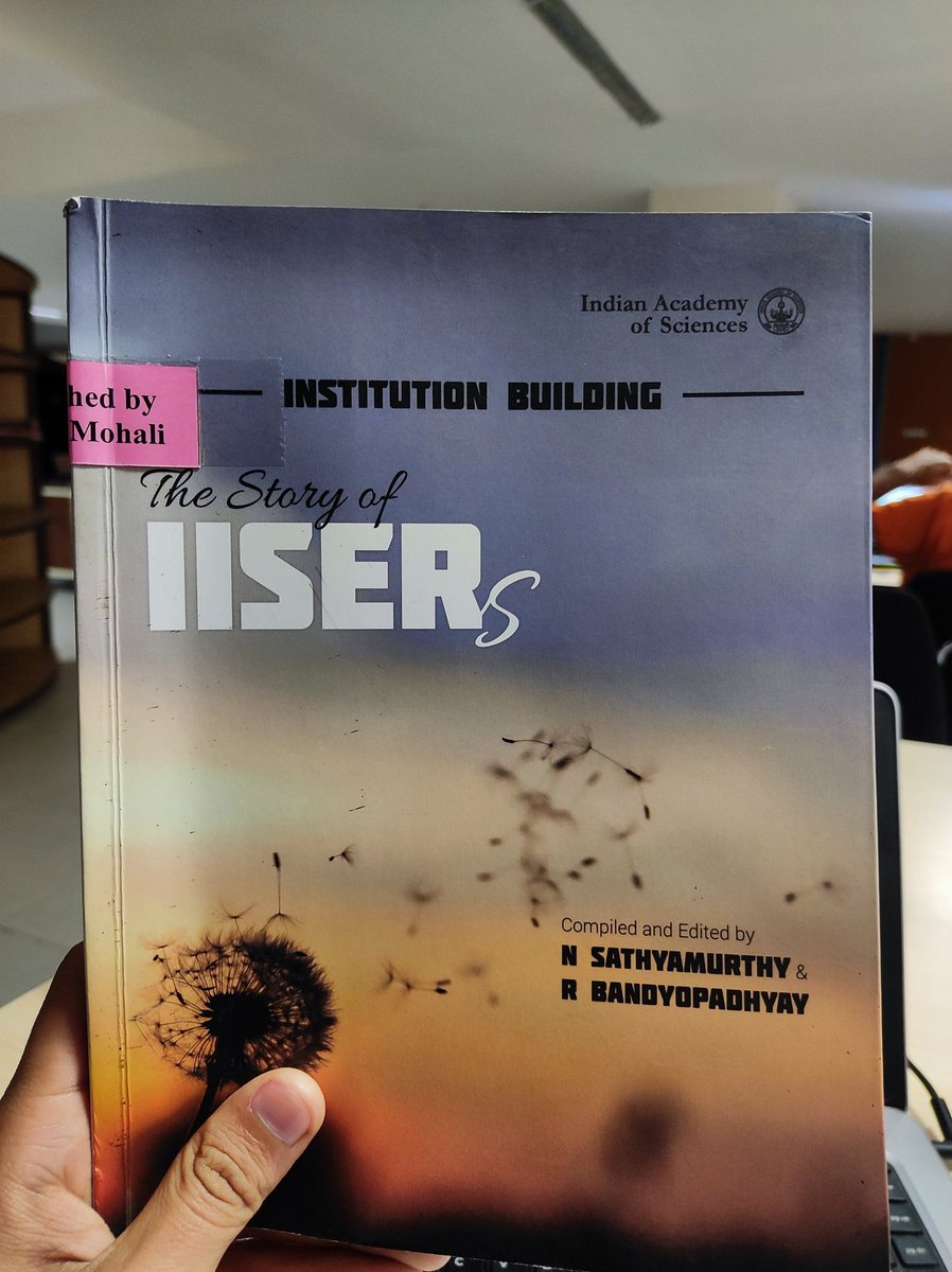 'At IISER, science should be taught as it is practised and should be done as it is taught'. 
#IISERbhopal 
#IISERPune
#IISERMohali
#IISERKolkata
#IISERBeharampur 
#IISERTVM
#IISERTirupati 
Copied from @soham_s_16
 #IISER