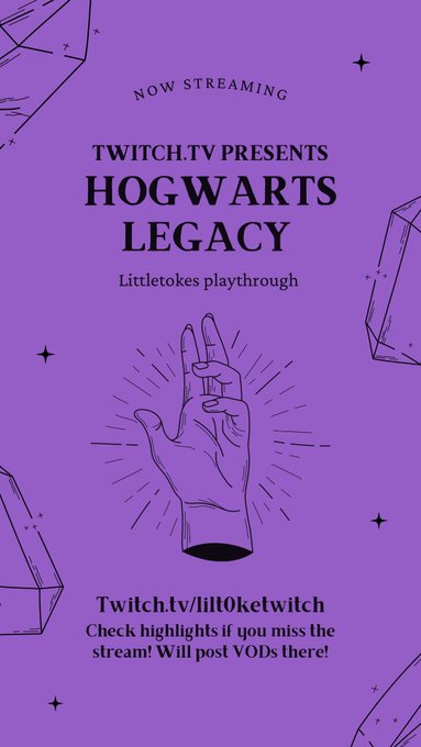 Goal for March is to reach 100 followers on #twitch #smallstreamers #HogwartsLegacy https://t.co/UcA<a href="/tag/twitch"class="tags">#twitch</a><a href="/tag/smallstreamers"class="tags"><span>#smallstreamers</span></a><a href="/tag/hogwartslegacy"class="tags"><span>#hogwartslegacy</span></a>
