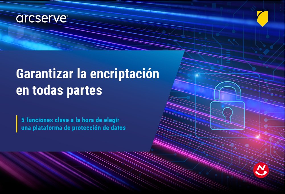 Nexsysla's tweet image. ¿Estás preocupado por la seguridad de los datos de tu empresa?  Te contamos sobre las 5 funciones clave a tener en cuenta #1 Garantiza la encriptación en todas partes. #Arcserve @Arcserve_LA #Ciberseguridad #Ransomware