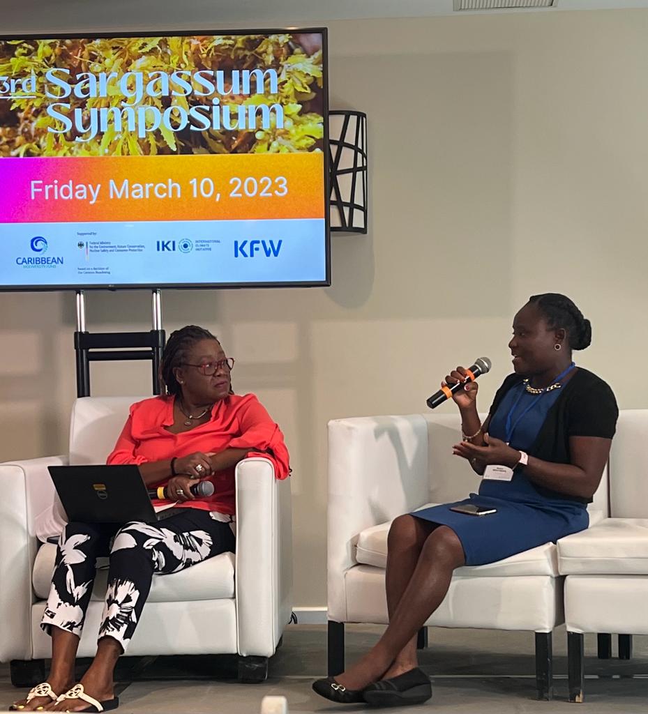 Winnie Sowah (@winniesowah) on Twitter photo Awesome panel discussion on the similarities and synergies that can be explored between Ghana and the Caribbean in sargassum research at the 3rd Sargassum Symposium organised by <a href="/CERMES_UWI/">CERMES UWI</a> . Awesome panel discussion on the similarities and synergies that can be explored between Ghana and the Caribbean in sargassum research at the 3rd Sargassum Symposium organised by <a href="/CERMES_UWI/">CERMES UWI</a> .