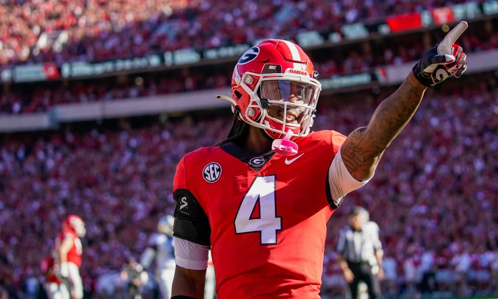 All Glory to God!! After a great conversation with Coach <a href="/CoachDiribe96/">Chidera Uzo-Diribe</a> , I’m beyond blessed to receive a full scholarship offer from the University of Georgia   !! <a href="/GeorgiaFootball/">Georgia Football</a> 

<a href="/KrisDurham16/">Kris Durham</a> <a href="/OsiUmenyiora/">OSI</a> <a href="/NFLAcademy/">NFL Academy</a> <a href="/NFLAcademy/">NFL Academy</a> <a href="/BudElliott3/">Bud Elliott</a> <a href="/EdOBrienCFB/">EdOBrienCFB</a> <a href="/CoachNsg/">Coach Niall Scott-Grant</a>