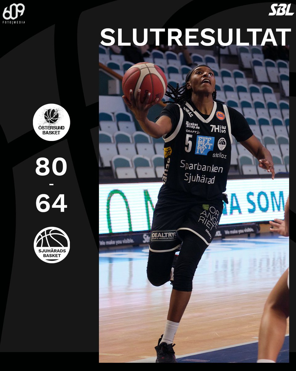 Vi hänger med bra mot Östersund men tillslut tappar vi tyvärr greppet. Det slutar med en förlust med 16 poäng ikväll. 

#sjuhäradsbasket #basketse #sbldam