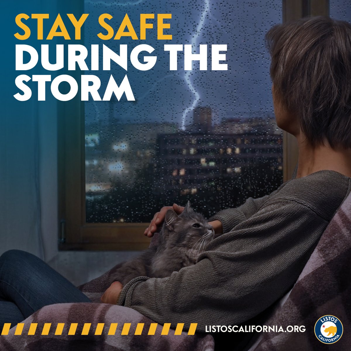 lapublichealth's tweet photo. As extreme weather impacts communities across LA County, it's important to take care of ourselves &amp; each other. Plan ahead👇
 
🔋Charge your devices
🔦Locate flashlights
🔋Have extra batteries available
🧣Extra blankets &amp; clothing
🍴Water &amp; snacks
 
Visit https://t.co/8nwG4k1zUc https://t.co/T5RzCWPa9e