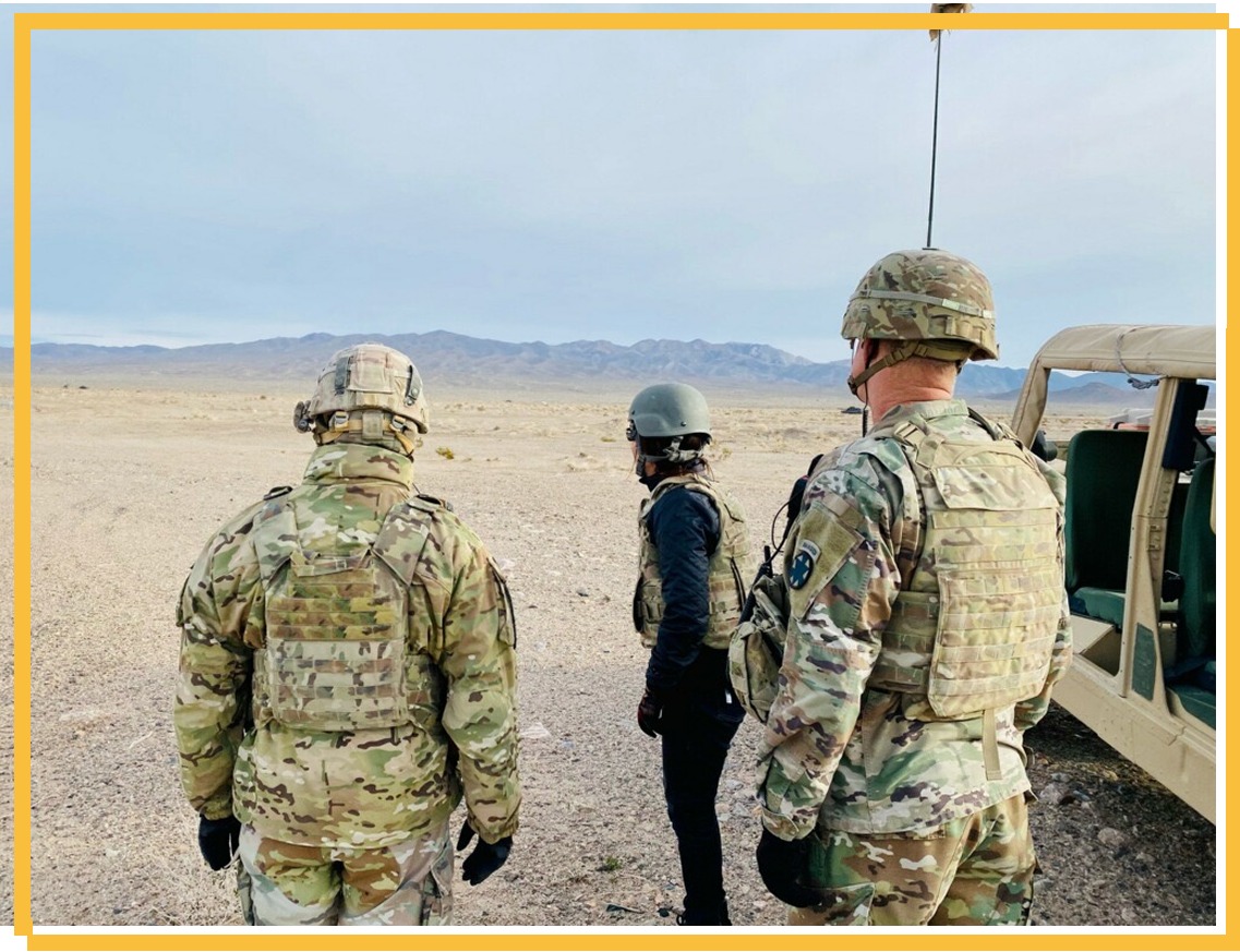 Always a privilege to host Army leaders @ASArmyIEE   to ensure a better understanding of our critical mission and the challenges that are overcome here to conduct Large Scale Combat Operations in a multi-domain environment. #LeadTrainWin, #Army2030, @NTC_UPDATE