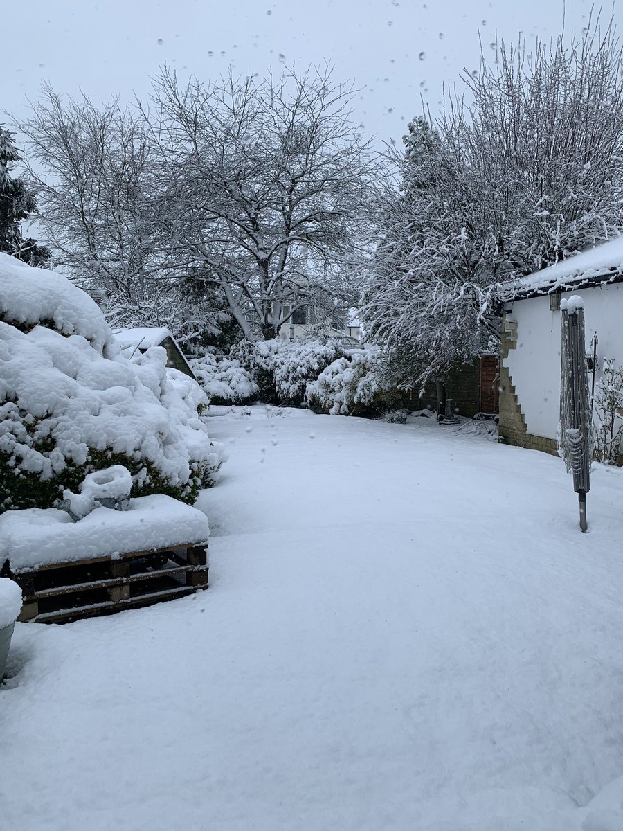 Plenty of snow in Leeds too