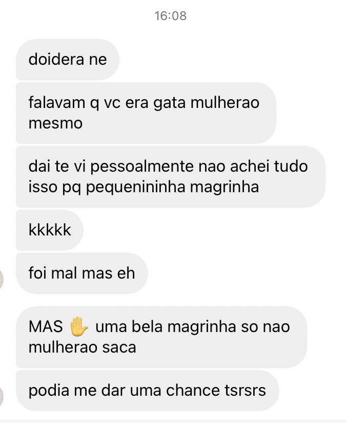 BOA TARDE HOJE VOU DAR UMA AULA DE COMO NÃO FLERTAR JURO JURO.