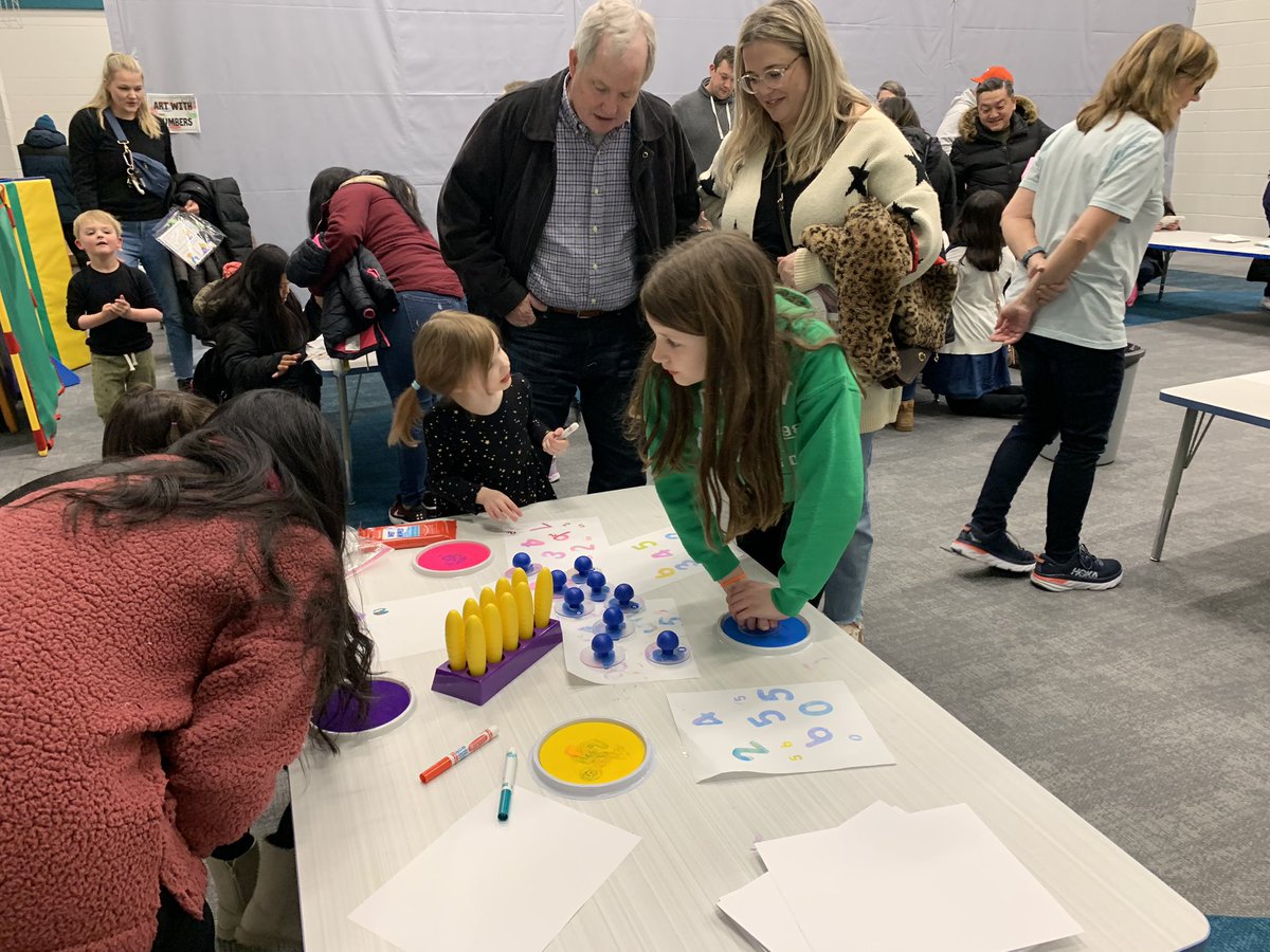 ECC Family Math Night was a huge success! We participated in many fun math activities!