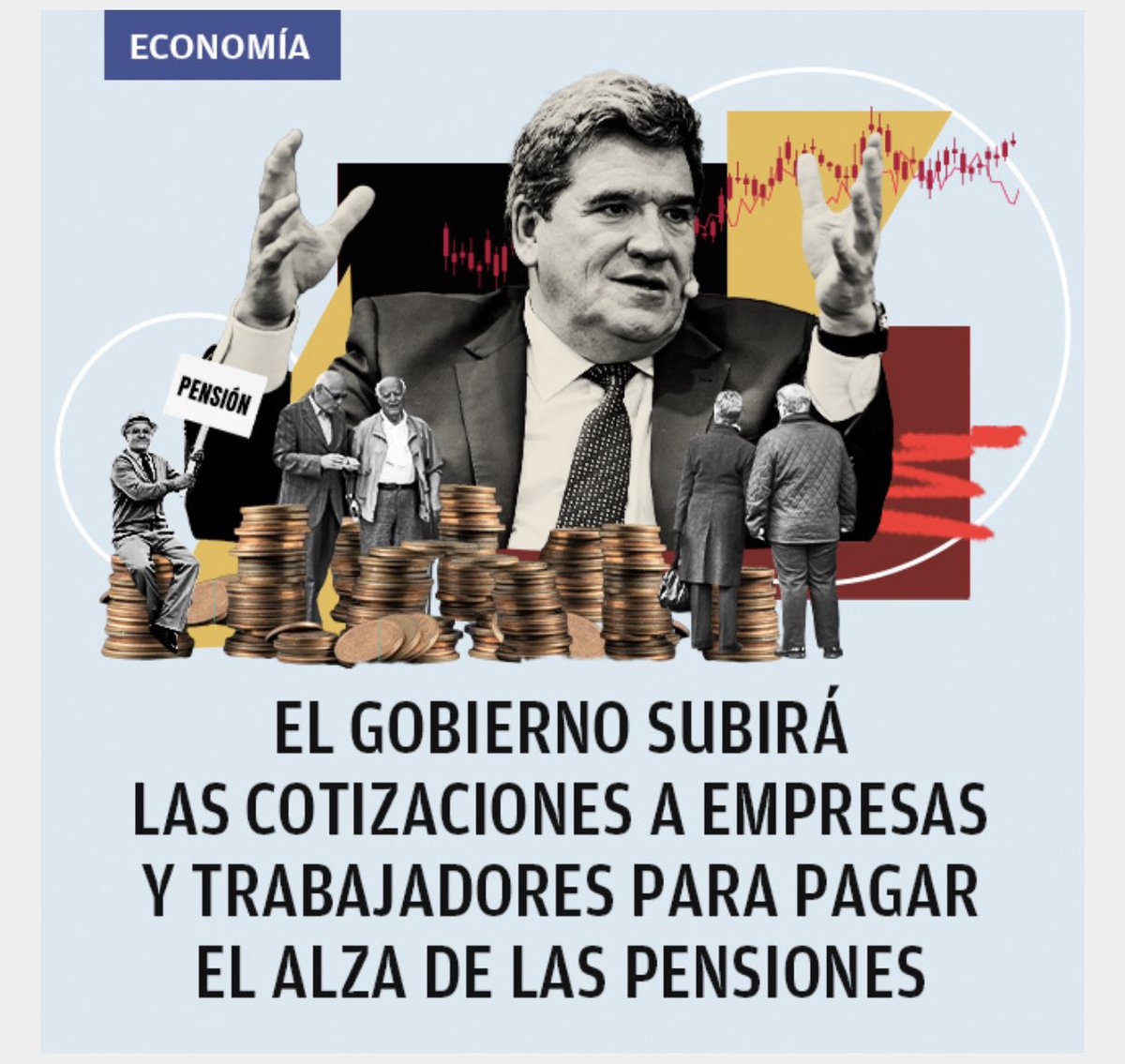 Jane_Eyre_2020's tweet photo. Es algo que he tuiteado hasta la saciedad, pero aún a riesgo de resultar pesada, repito:
🛑ANTES DE TOCAR LAS PENSIONES, REVÍSESE EL GASTO POLÍTICO🛑
Las pensiones son un derecho adquirido a través de nuestras cotizaciones.
⛔️LAS PENSIONES NO SE TOCAN, SE PAGAN⛔️ https://t.co/o49cAWz1tk