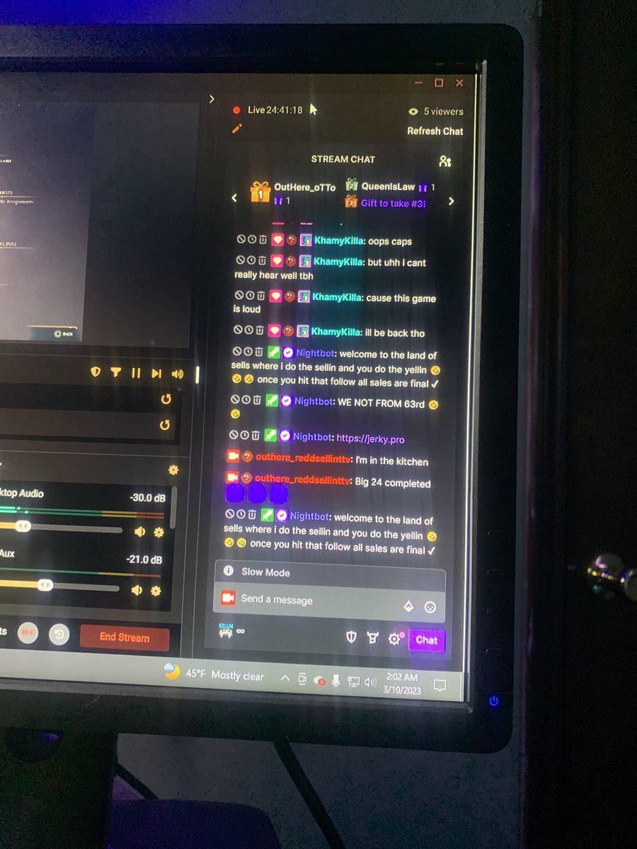 #outhere #sellinggang wya <a href="/OutHere_oTTo/">oTTo</a> <a href="/BabiiGirlFly/">BabiiGirlFly💜🧡</a> <a href="/LadySavageTv/">QueenIsLaw</a> <a href="/BallUp_TyParker/">TyParker</a> <a href="/ROMEBEENTHATMAN/">WILDLYFE ROME</a> <a href="/BallaGirl13/">𝔹𝕒𝕝𝕝𝕒𝔾𝕚𝕣𝕝</a> 24 hours was 🤯 y’all helped me push through it and didn’t let me give up <a href="/KhamyKilla/">Queen Petty° 😘✨</a> ❤️🫶🏾 your the MVP you asked for a stream and y’all all showed  up all 24hrs