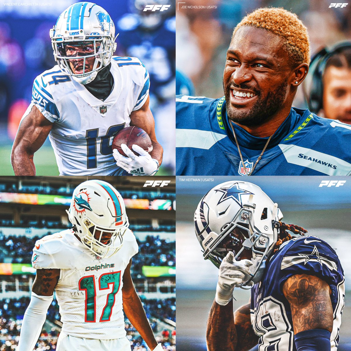 Sebastian Nava on Twitter "St Brown Lamb Waddle Metcalf"