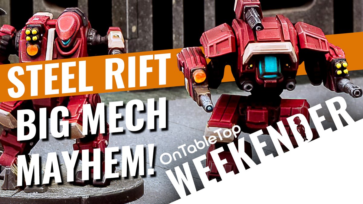 ontabletop's tweet image. Check out the #OTTWeekender where we're diving into #SteelRift and learning more about this @GMGAshBarker game and the miniatures from @DeathRayMinis + looking at news for #Warhammer #40K #AgeOfSigmar, #StarWars: Shatterpoint and much more youtube.com/watch?v=NxzYkY…