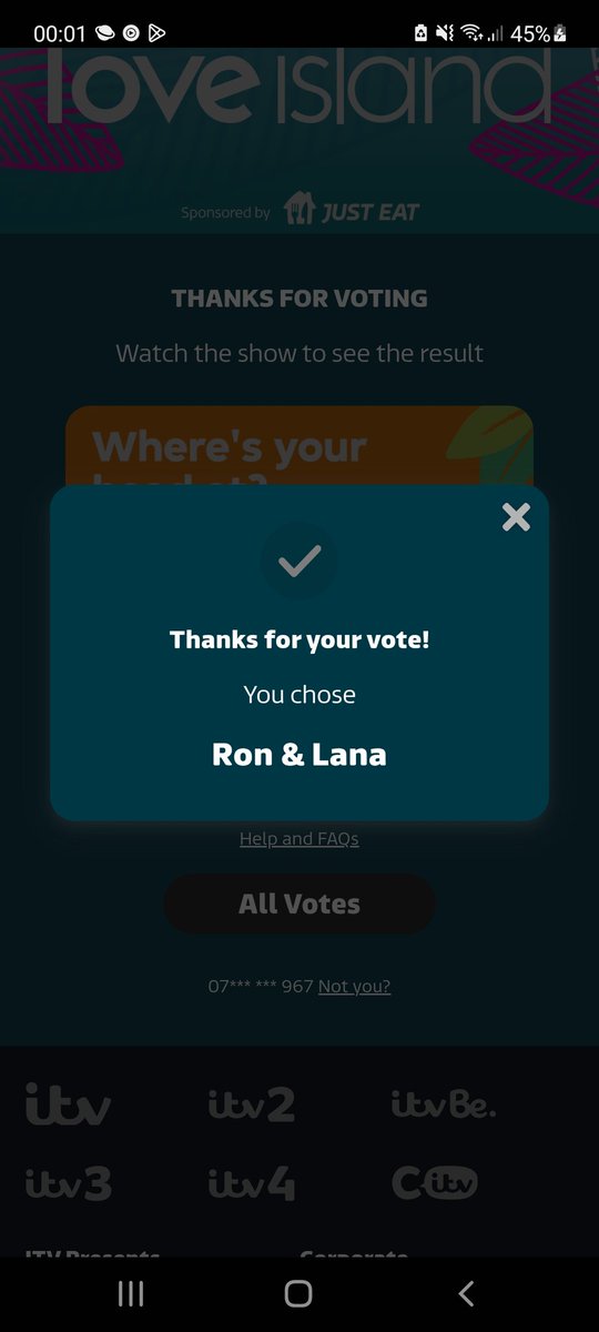 Sis_chunli's tweet photo. DONT YOU DARE VOTE FOR KAI AND SANAM. This is the only correct answer VOTE FOR RON AND LANA #loveislanduk #loveisland #talkswithAsh https://t.co/1HRBsQ4SuE