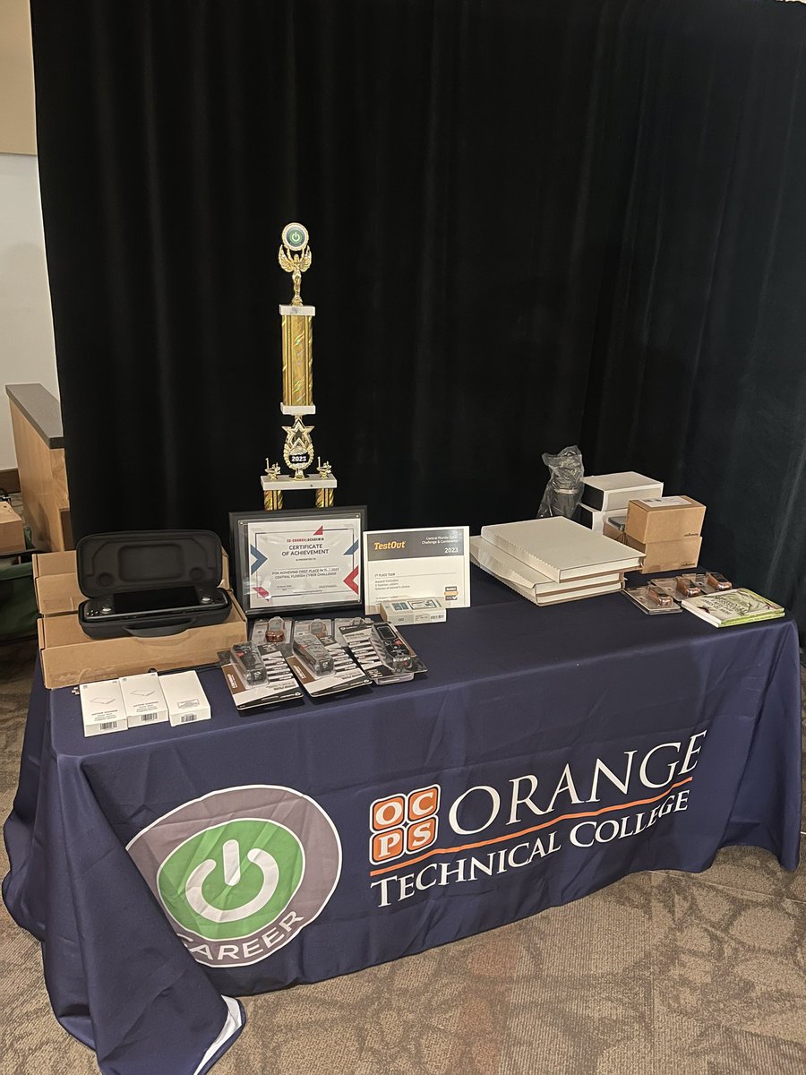 Happy to be in Orlando supporting the Mid-Florida Capture the Flag event at Orange County Public Schools. @ocpsotc @OCPSnews @ocps @CompTIA @comptiaspark @TestOutCorp #cybered