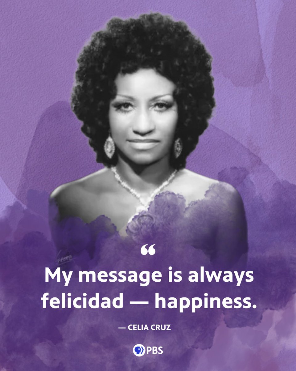 🧵Let’s celebrate Celia Cruz, y’all! Celia Cruz was born in Havana, Cuba in 1945, where she studied to be a teacher. Cruz sang for radio stations to earn money during her schooling and she later became the lead singer of the country’s most popular orchestra, La Sonora Matancera.