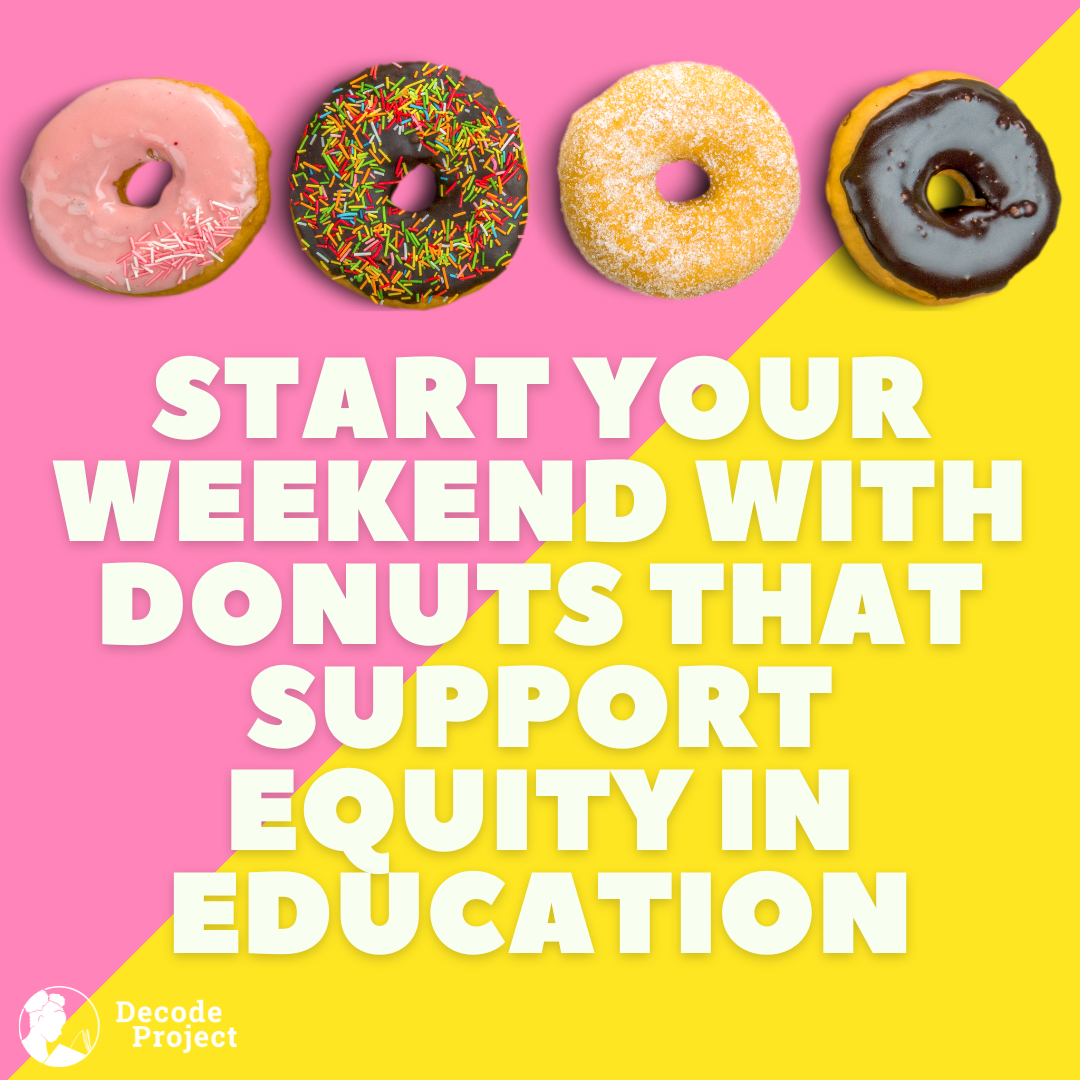 We are giving you the best reason to indulge in a dozen (or two) Krispy Kreme doughnuts. Through April 1st, 50% of your order will be donated back to Decode Project when you purchase via our fundraising sales page! - bit.ly/3ETNOeo 🍩🍩🍩