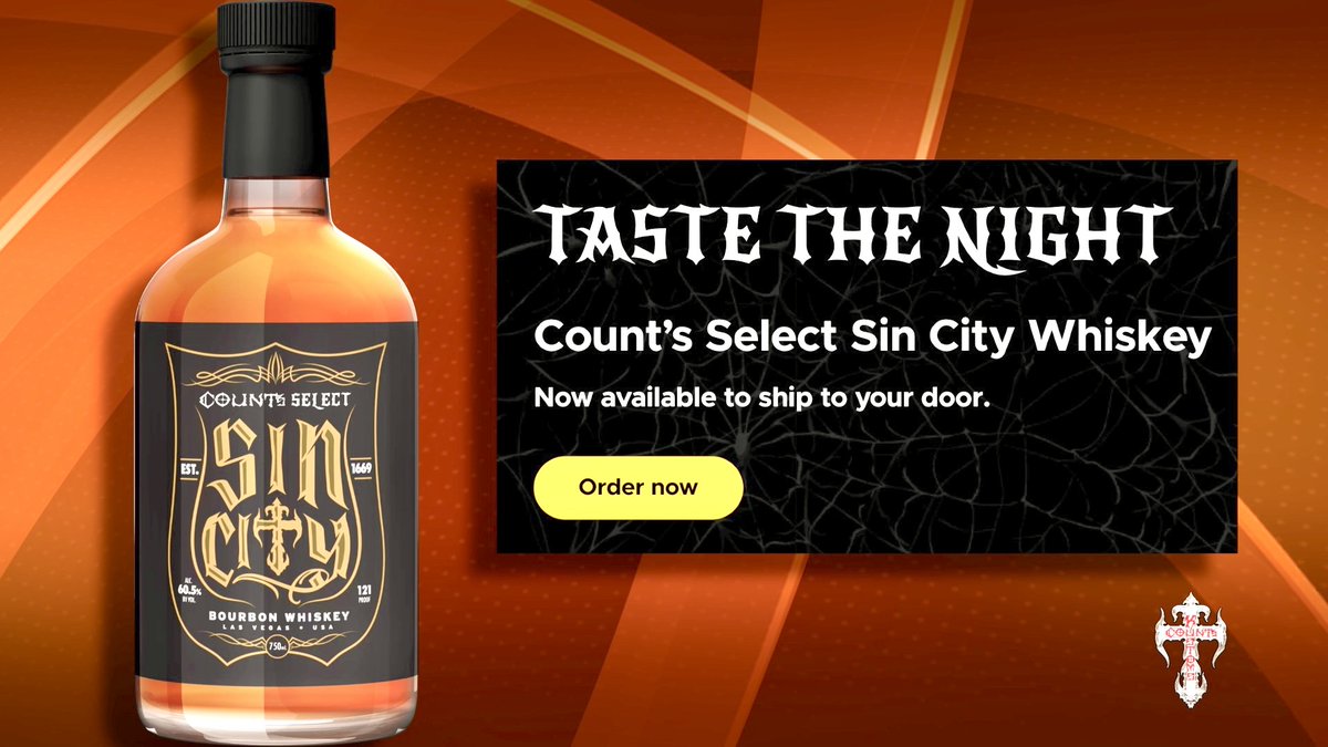 CountsKustoms's tweet photo. Lookin’ to rev up your next party?? Try the all new Count’s Select Sin City Bourbon Whiskey, available for purchase online right now! Link in our bio ⬆️ 🥃
#history #lasvegas #countskustoms #countingcars #countsselect #sincity #bourbon https://t.co/2G31ViJugs