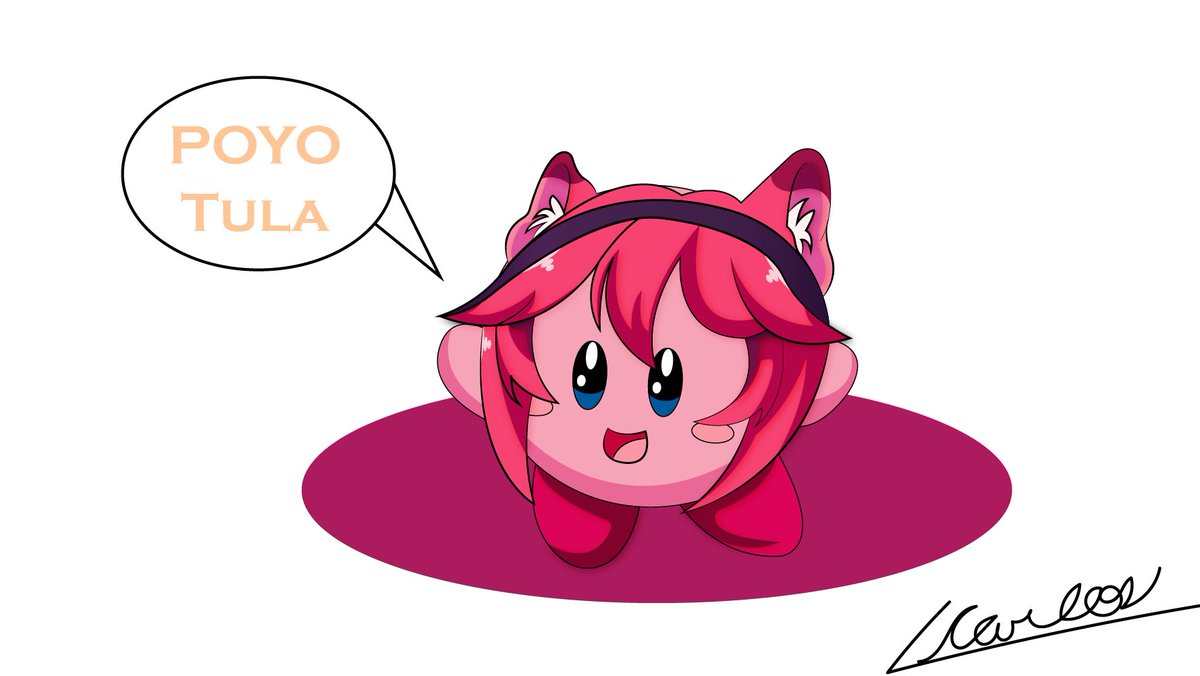 SoulDragonFenix's tweet photo. #Vfusion
#Kirby
#fanart
Kirby ha vuelto y mas fuerte que nunca pues logro capturar a @LunariaAyaren al parecer ninguna vtuber esta a salvo y Kirby tendra el poder absoluto ahora quien sera la siguiente muahaha #Lunaria_Art
Espero que les guste. https://t.co/sxiMlhnM7H