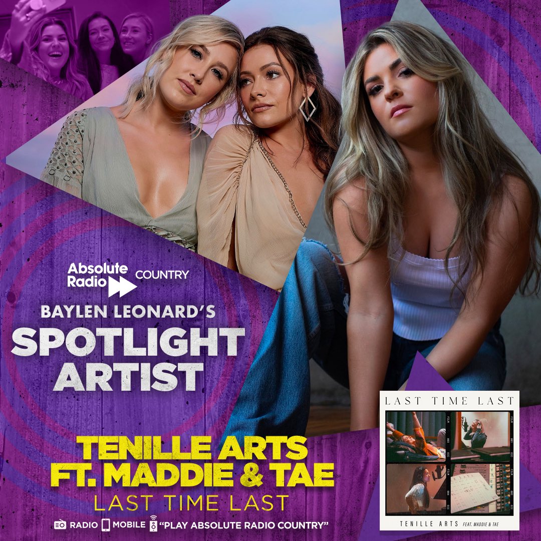 TenilleArts's tweet photo. Hey thanks @HeyBaylen!! #lasttimelast @ARCountry @MaddieandTae https://t.co/VeXFo2WYoM