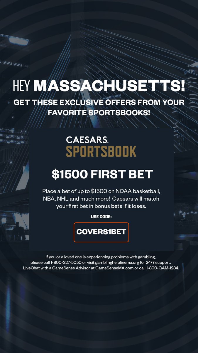 Covers on Twitter "Mobile sports betting is live in Massachusetts! 🎉