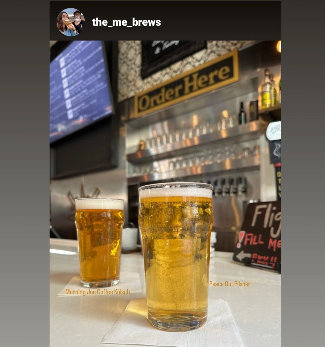 Happy Friday friends! We've got beer to start your weekend off right! Thanks to our beer loving friends @the_me_brews for the sweet shot!