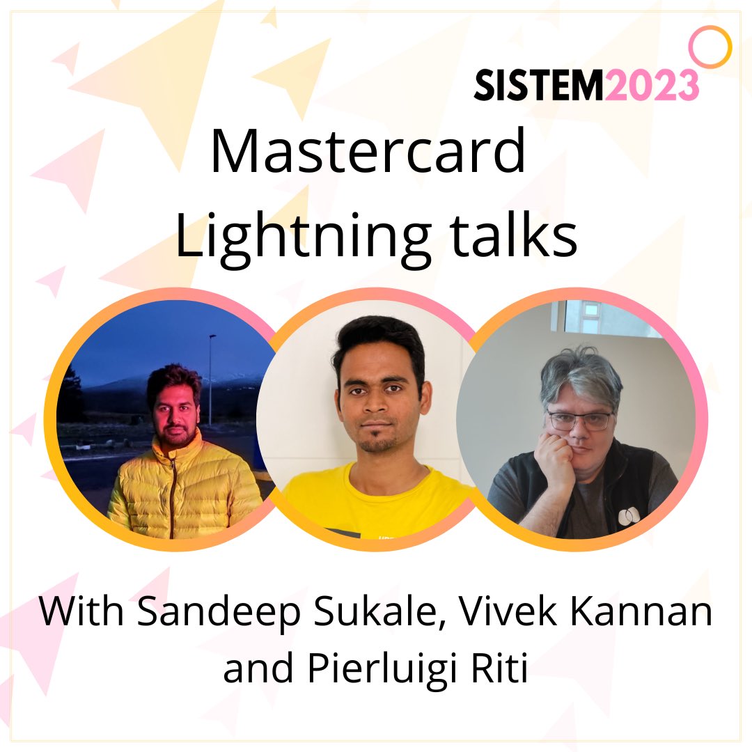 SISTEM_conf's tweet image. We are only hours away from
#SISTEM2023, so if you haven&apos;t picked up your ticket already make sure to at sistemconf.com!

SISTEM is delighted to announce the last, but certainly not least, feature of this year&apos;s panel track - the Mastercard Lightning Talks! ⚡️⚡️⚡️