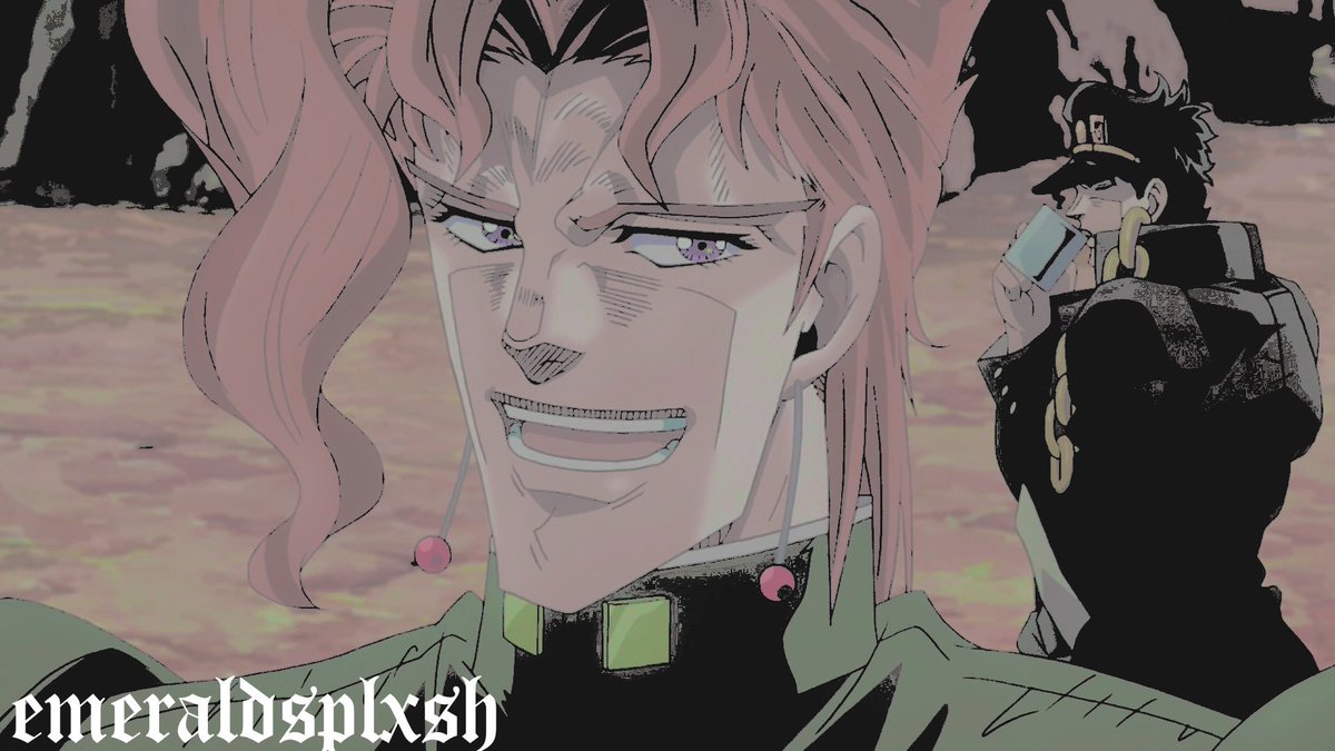 ⁣　⁣
　⁣
　  oh ! polnareff ! ⁣
　⁣
　  a grin creasing his features , no words needed to be communicated other than :⁣
　⁣
　     ' yo ! hey man ! '⁣
　⁣
　  cue the synchronized handshake - he never misses a beat . ( ✨ )