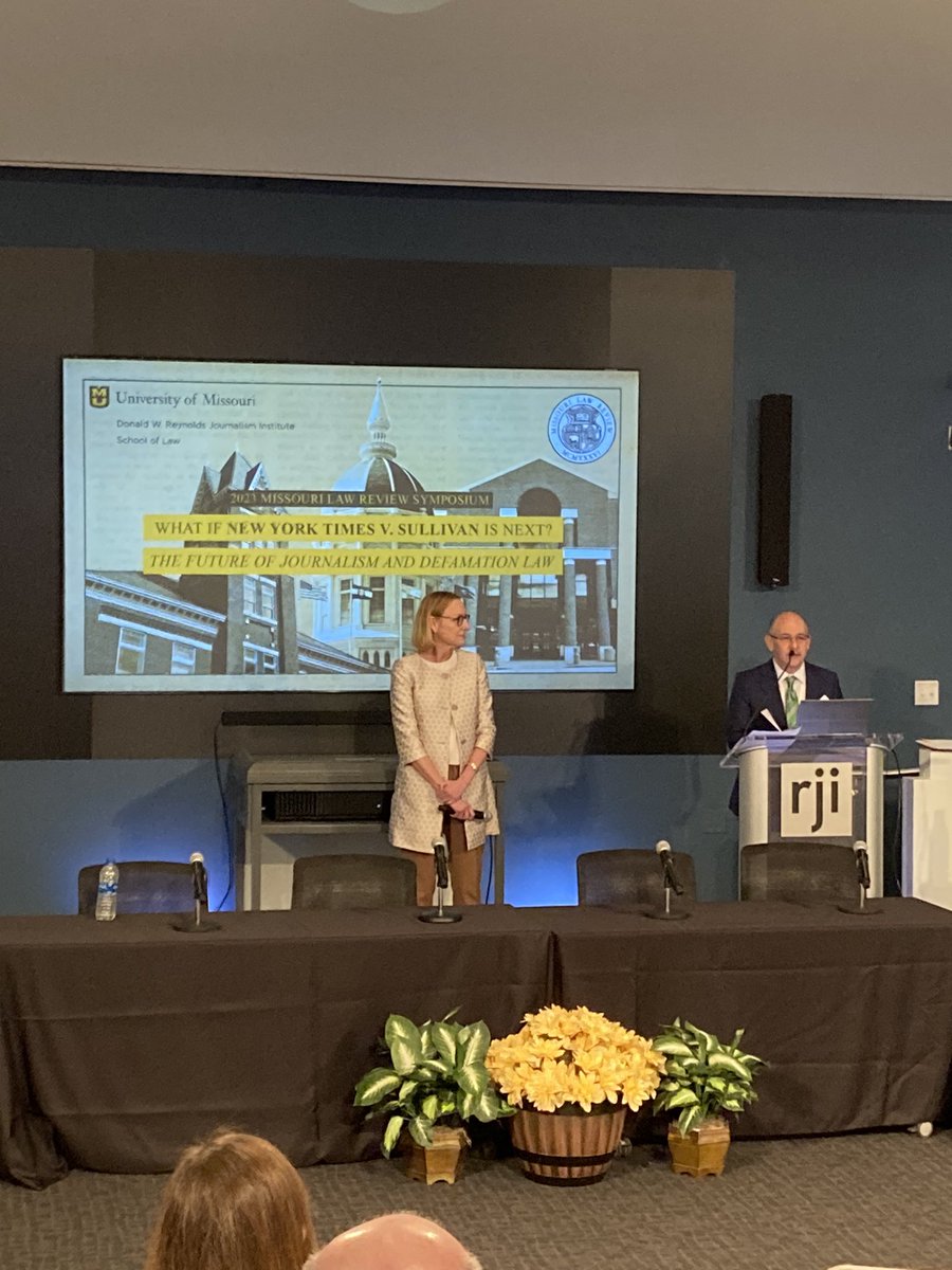 We are back from our lunch break with our keynote speaker, and our former Law School Dean, @LidskyLidsky!  

Watch LIVE here: fb.watch/jbfbtfj2WX/