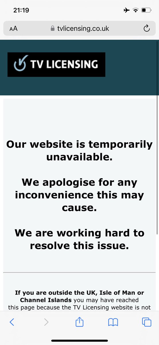 Went on to cancel my TV license, I don't agree with everything <a href="/GaryLineker/">Gary Lineker</a> says (although on this occasion I do) and it seems there website is unavailable.. wonder what the reason is <a href="/BBCSport/">BBC Sport</a> #FreeSpeech