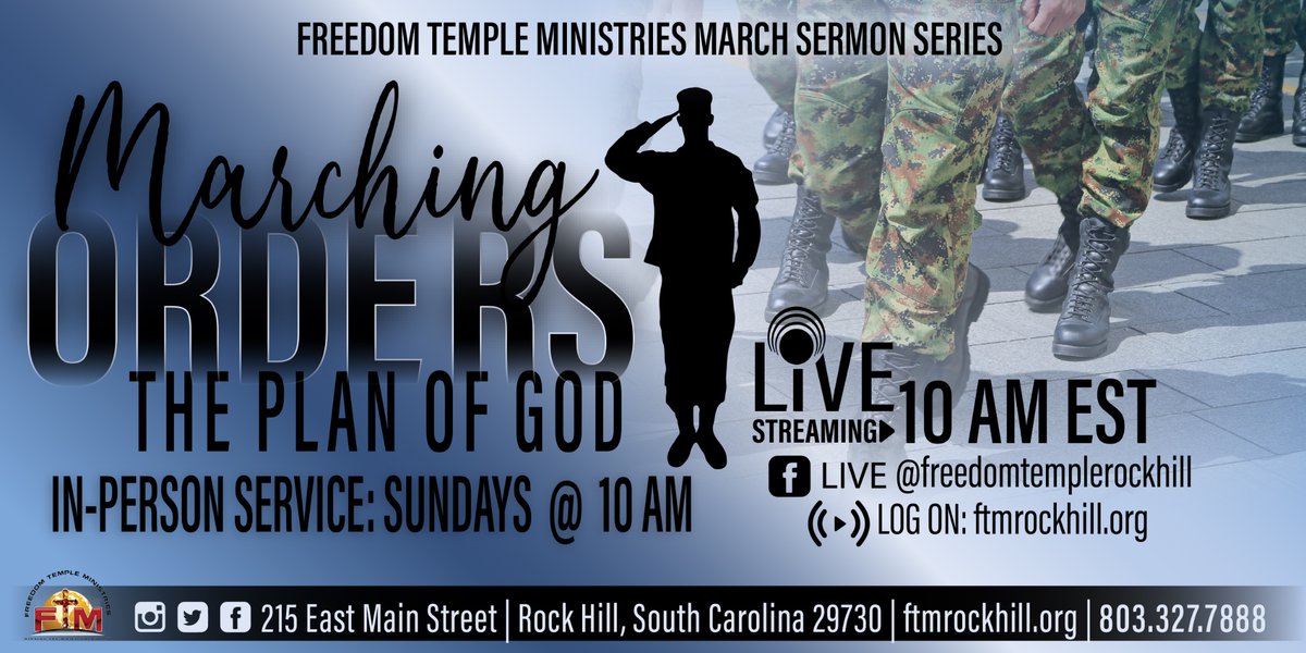 FTM_SC's tweet photo. Worship with us this Sunday in-person at 10am or Connect with us online at https://t.co/hIv7GlgRuS, Facebook Live, or YouTube! #ftmrockhill https://t.co/uHrKbbl0Jg