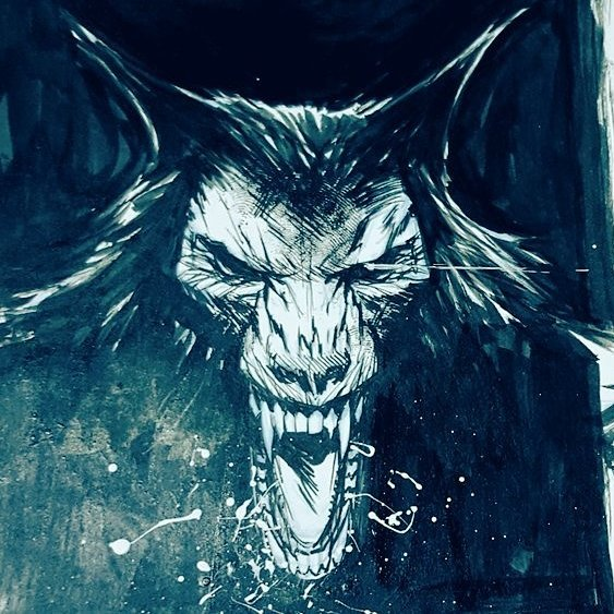 「some Werewolf sketches from 5 years ago 」|Christian DiBariのイラスト