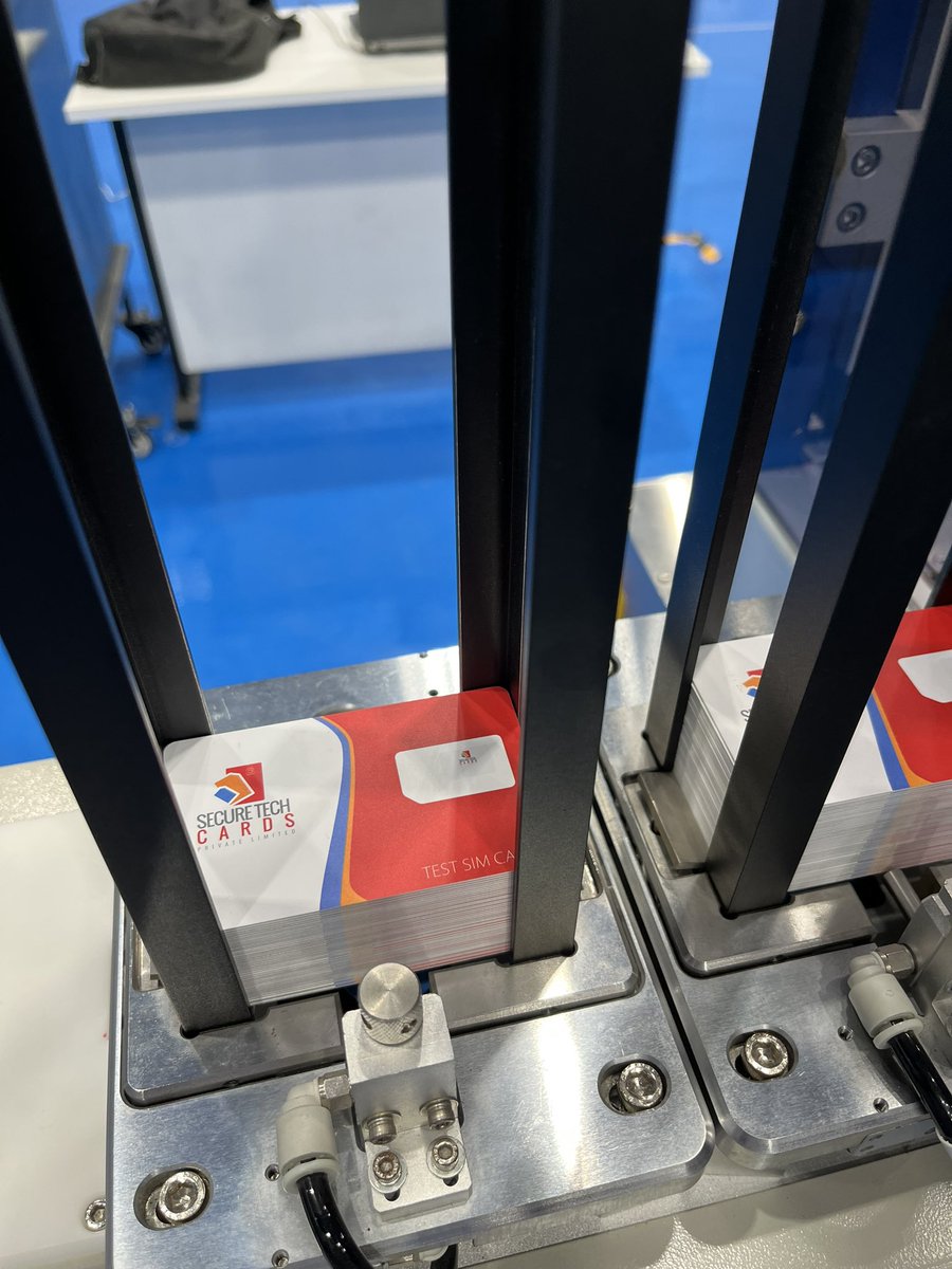 Securetechcards's tweet photo. Test cards are in the hopper #COMING_SOON #simcards #digitalpakistan #selfreliance #Made_in #Pakistan #manufacturing https://t.co/wA7BUYYG7f