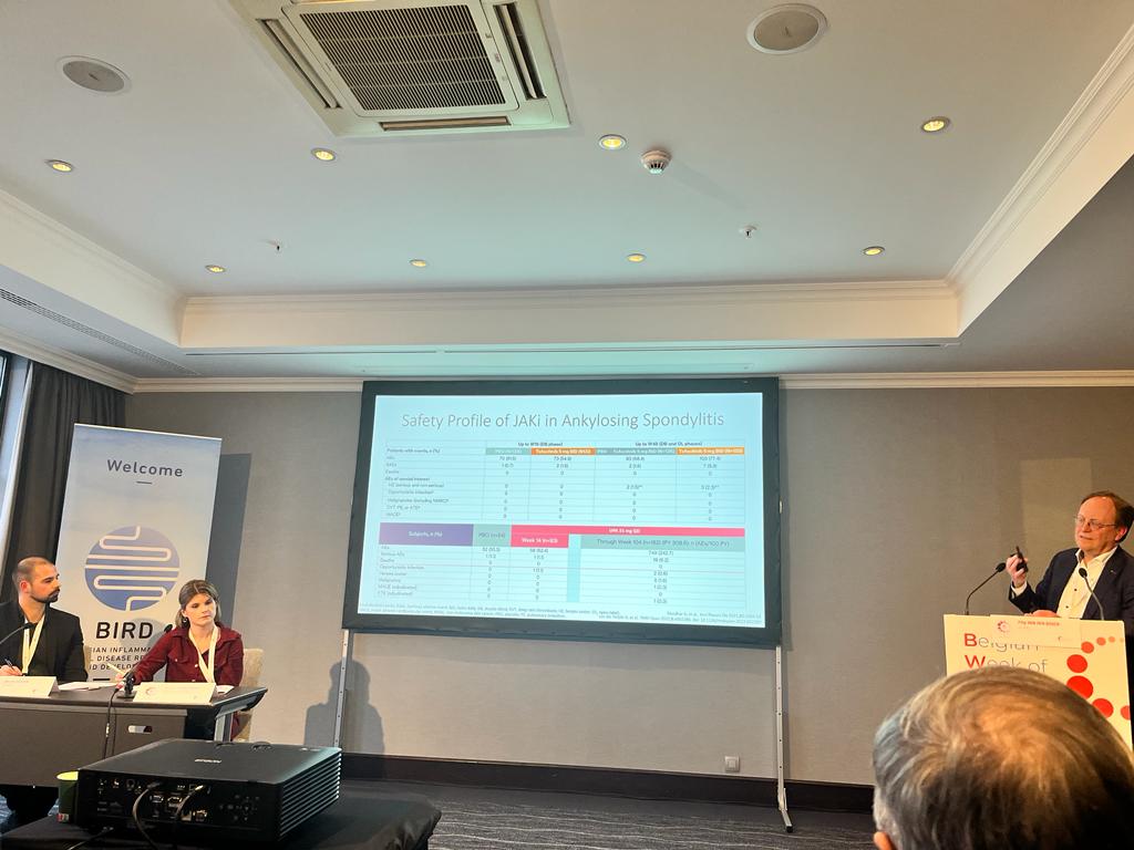 IBD Research Unit Ghent (@ibdunitgent) on Twitter photo "A guide within the new JAK world: learning points from experienced EIM colleagues", a fascinating invited lecture by Filip Van Den Bosch at the <a href="/birdgroup_be/">Bird Group</a> session of #BWGE23. Thank you for the compelling talk! "A guide within the new JAK world: learning points from experienced EIM colleagues", a fascinating invited lecture by Filip Van Den Bosch at the <a href="/birdgroup_be/">Bird Group</a> session of #BWGE23. Thank you for the compelling talk!