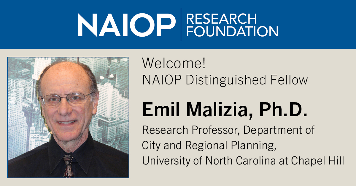 Emil Malizia <a href="/UNC/">The University of North Carolina at Chapel Hill</a> has joined the NAIOP Research Foundation's Distinguished Fellows program to connect the academic and practicing CRE communities. <a href="/NAIOPRD/">NAIOP Raleigh Durham</a> naiop.org/malizia-df
