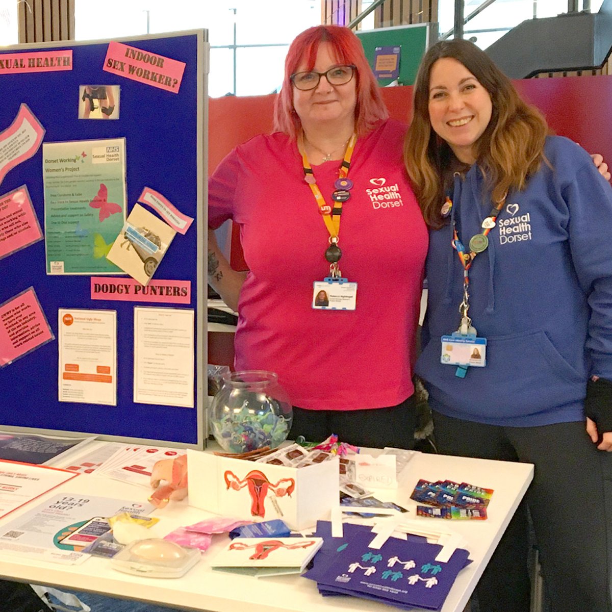 At Bournemouth University this week discussing The Dorset Working Women's Project, a sex workers support project in Bournemouth. Non-judgemental, free, confidential support, read more: ow.ly/7BXP50NeBle
#dorsetworkingwomensproject #sexworkersafety #sexworkerhealth