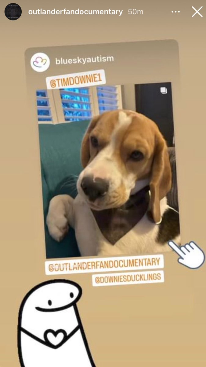 OutlanderFanDoc's tweet photo. We’re so happy #Blue received our #OurHeroScot Tartan! Such a handsome boy!! #BlueSkyAutism 🐶🥰❤️ https://t.co/OpdlYhuAsc