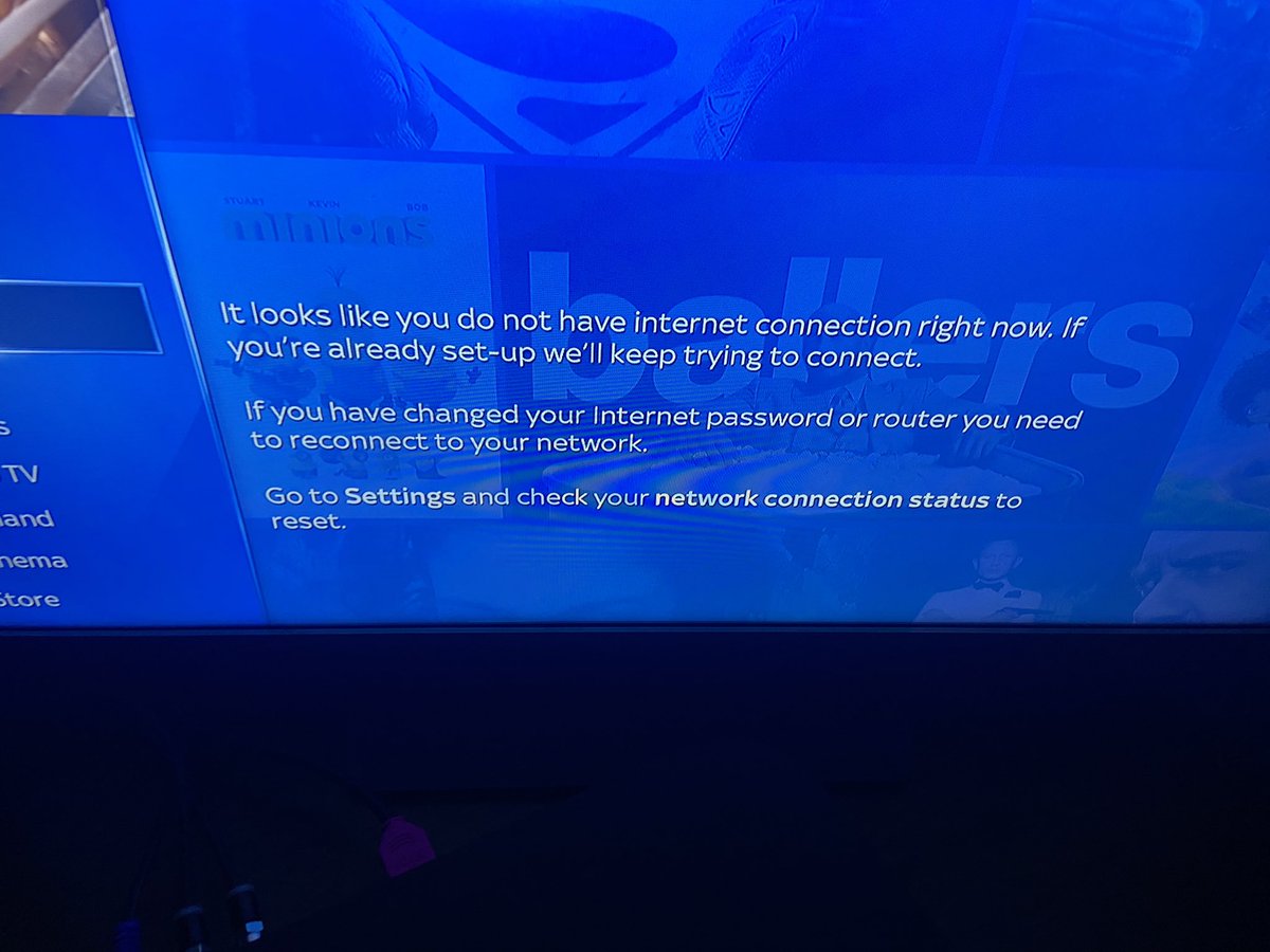 CoupeCakes's tweet photo. @SkyHelpTeam why is this happening? We pay top rate for our internet and TV deal and are getting incredibly frustrated https://t.co/M0QBE9yEs2