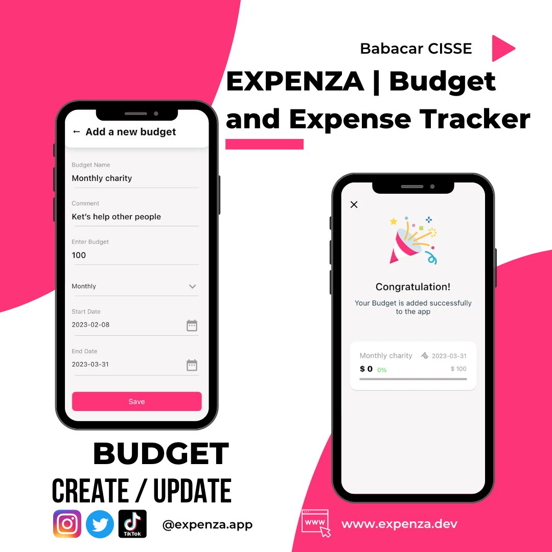Expenza_app's tweet image. Expenza - Budget &amp;amp; Expense Tracker

Day 32 - Create Budget Screen

#expensetracker #expensemanager #100daysofcode #frontend #backend #mobile #flutter #flutterdev #springboot #nextjs #reactjs #tailwind #tailwindcss #budget #budgetgoals #budget101 #budgeting101 #budgeting