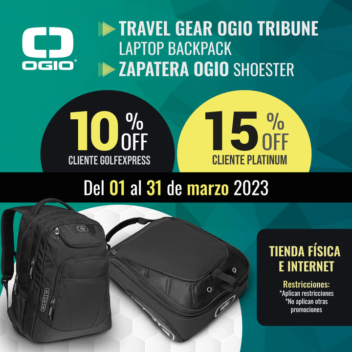 Golfexpress's tweet image. ¡Marzo es el mes perfecto para renovar tu equipo de golf! 🏌️‍♂️❤

Descubre las mejores #promociones en #Golfexpress, equípate con lo mejores bastones de #golf, accesorios de viaje y mucho más. Visítanos en nuestra tienda física o en línea y aprovecha nuestras #ofertas del mes. ❤