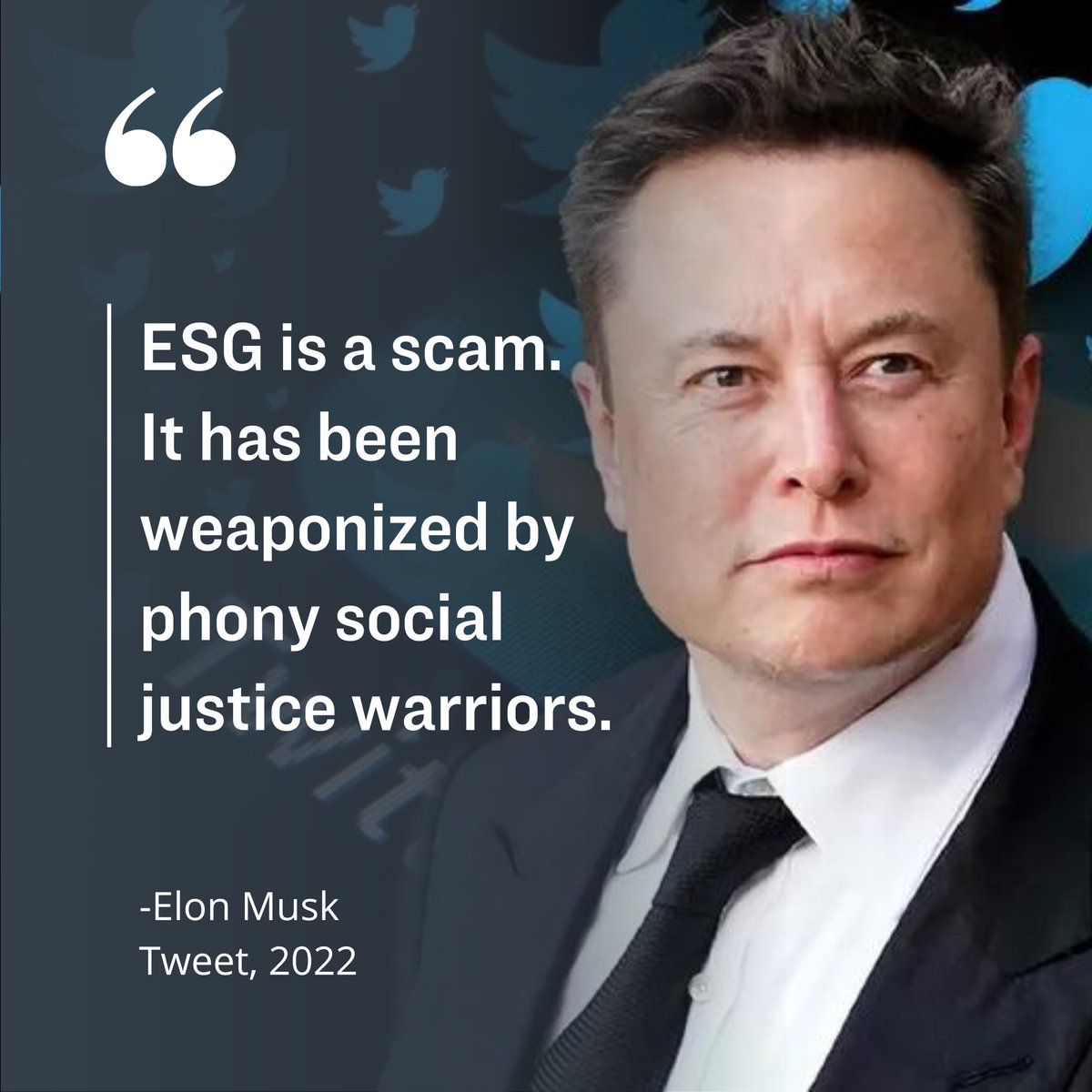Is ESG a scam being weaponized? What do you think? 

To learn about the ESG movement, watch Kevin Stocklin's documentary The Shadow State on EpochTV👇
epochtim.es/shadowstate15b