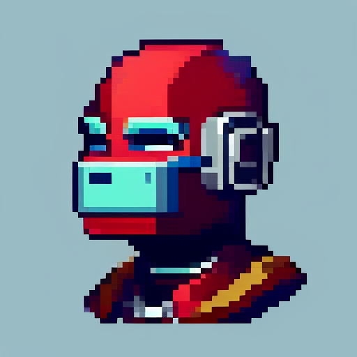 PixelSaw007's tweet photo. Transform your identity with the power of robotics - wear the mask!
Find more at 👉https://t.co/cEKnFtd3PW
#pixelart #retroart #digitalart #gamers #indiegames #gamedev
#pixelartists #spritedesign #retrogaming #retrodesign #pixel_perfection
#artshare #pixelartcommunity https://t.co/5DRy5AjxZk