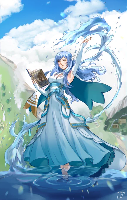 Marina for ! Thank you very much for your support. #OC #FireEmblem 