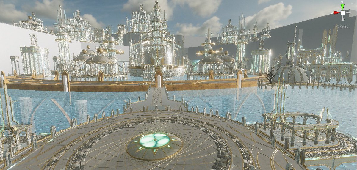 Work in progress; WO's central hub with portals to numerous UGC worlds. 

Navigation in the metaverse has never been this easy and immersive.