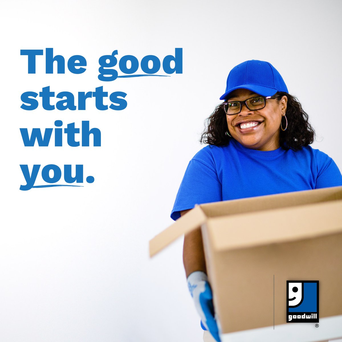 GoodwillENC's tweet image. Here's to serving local communities, making a direct impact, and building brighter futures. Out of every dollar spent in our stores, 87 cents are given to community programming.  #servingcommunities #goodwill
