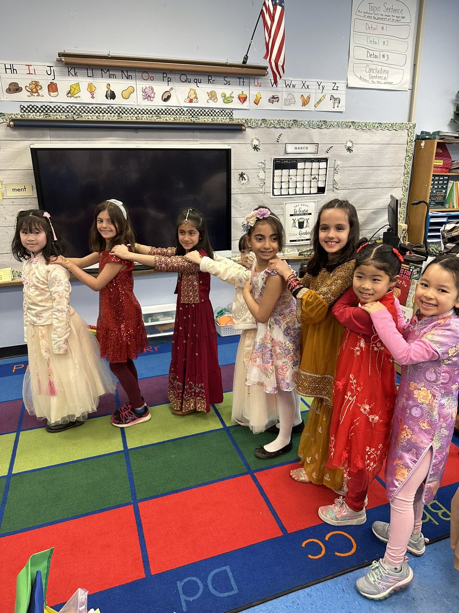 SearingtownK5's tweet photo. Second Grade Hertiage Day! Students sang songs and shared their hertiage with classmates, friends, and family! @HerricksSchools 🌎 https://t.co/oTA75am3rC