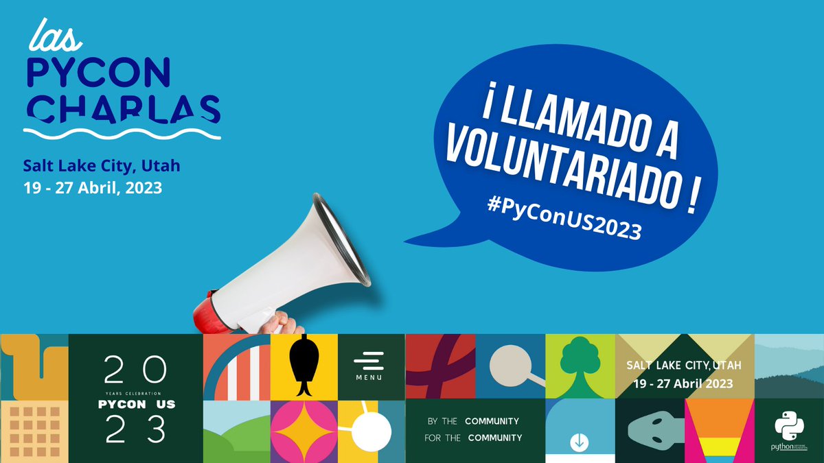pyconcharlas's tweet image. 📢¿Listo para marcar la diferencia en la comunidad de #Python?🐍🙌
Únete a nosotros como voluntario para @pycon, con más de 300 horas de voluntariado necesarias, hay un lugar para que todos puedan ayudar. 

Regístrate ahora:👇
bit.ly/3J43VHN

#PyConCharlas23
#PyConUS2023