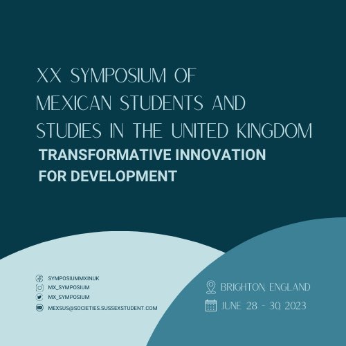 Symposium of Mexican Students and Studies in UK tweet media